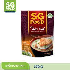Cháo Tươi SG Food Cá Hồi Đậu Hà Lan 270g