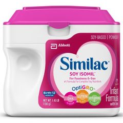 Sữa Bột Similac Đậu Nành 0-12T 658g, Mỹ