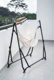 Ngọc Hoàng - Nguyên bộ khung võng đa năng (Black) kèm ghế vải