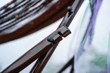 Ngọc Hoàng - Nguyên bộ khung võng xếp đa năng (Brown) kèm lưới võng (Brown) và mùng chống muỗi