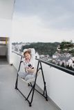 Ngọc Hoàng - Nguyên bộ khung võng đa năng (Black) kèm ghế vải