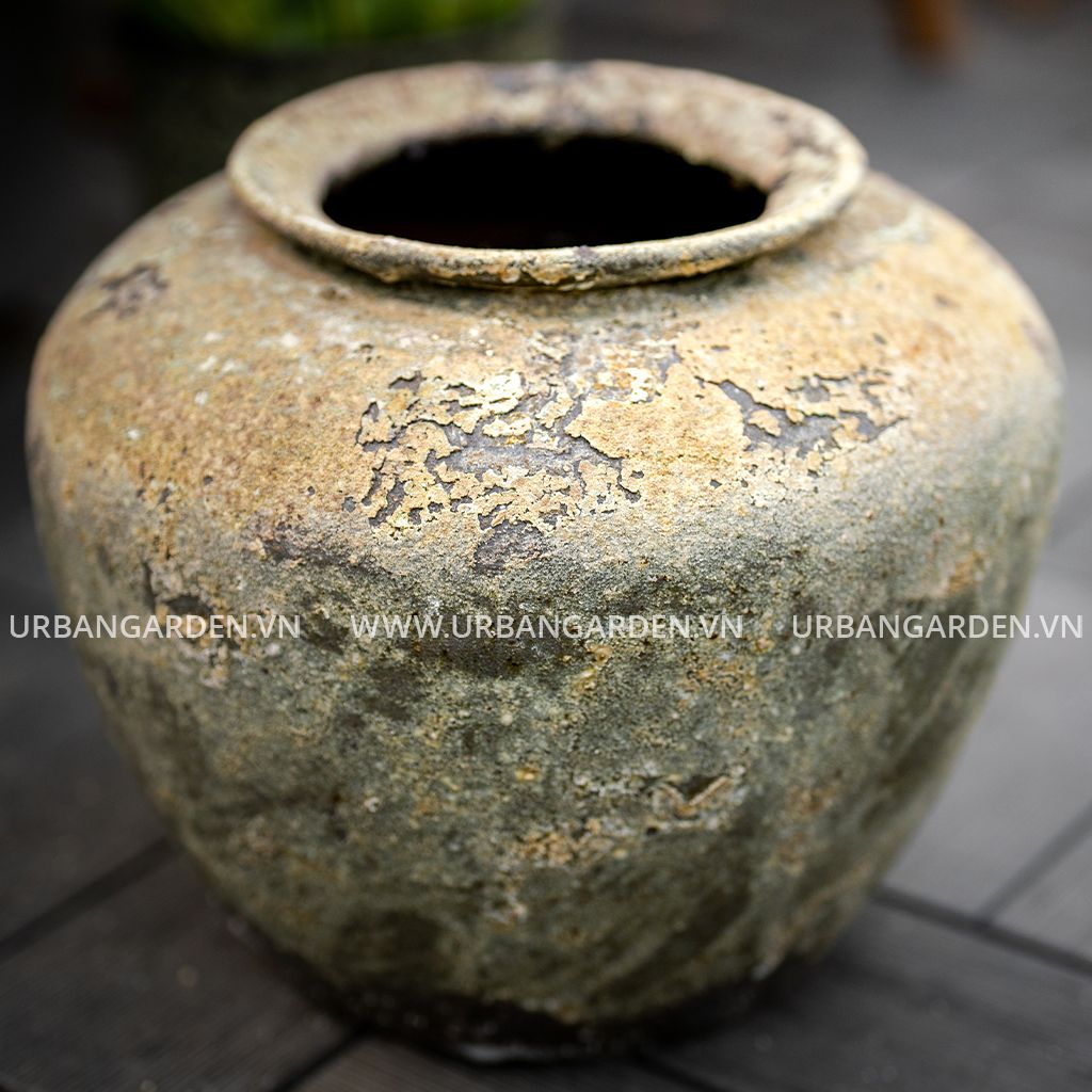 Chậu Cây Gốm Giả Cổ Stone 6344AD