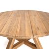  Bàn Ăn Tròn Gỗ Reclaimed Teak Amazon 