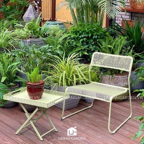 Bộ Bàn Ghế Thư giãn Milano - Xanh Cốm