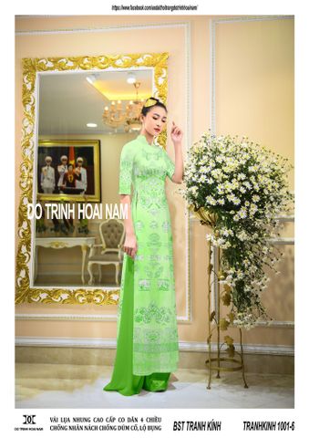 VẢI ÁO DÀI TRANHKINH 1001