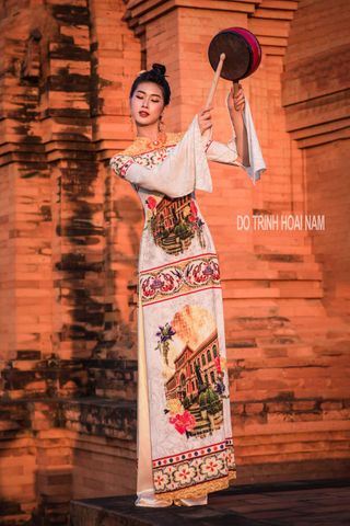 VẢI ÁO DÀI BUU DIEN HO CHI MINH-25