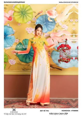 VẢI ÁO DÀI HOANGHOA-HT069