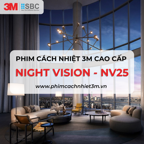  Phim cách nhiệt 3M Night Vision - NV25 