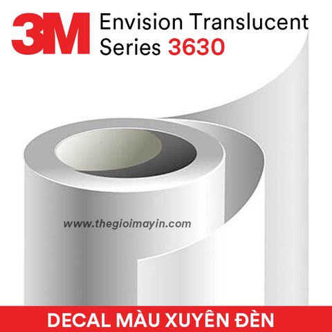  Decal 3M Series 3630 Scotchcal Translucent Graphic Film 