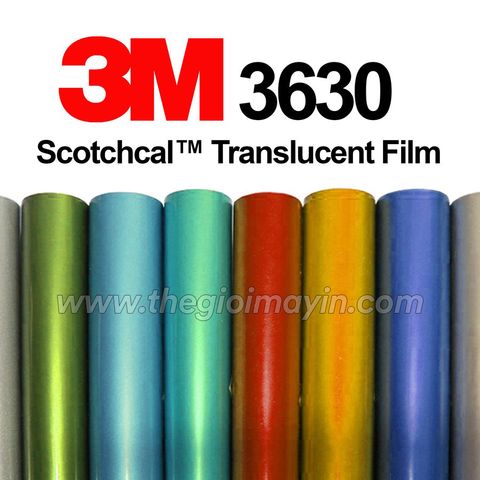 Decal 3M Series 3630 Scotchcal Translucent Graphic Film 