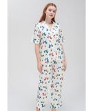  [LUXURY] Pijama Lụa In Pony Kem 