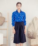  Áo sơ mi tay dài Cici Shirt – Blue 