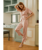  Pijama Lụa Hồng 