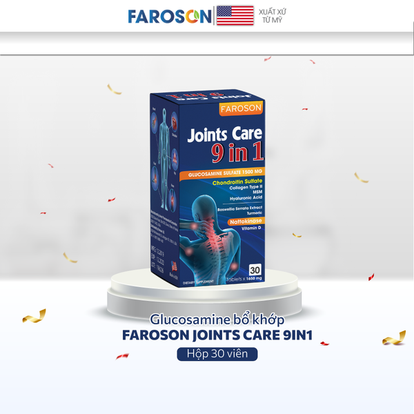 FAROSON JOINTS CARE 9 IN 1 (30v) Faroson Việt Nam