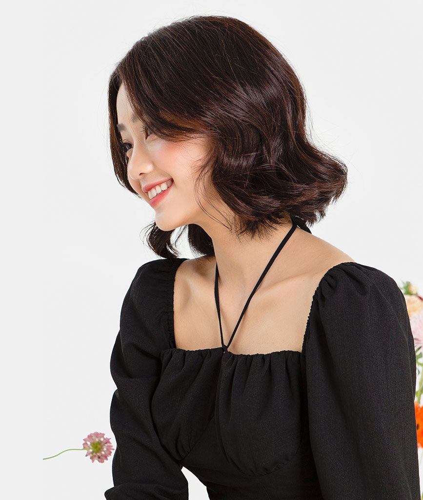 Áo kiểu cúp ngực cột dây