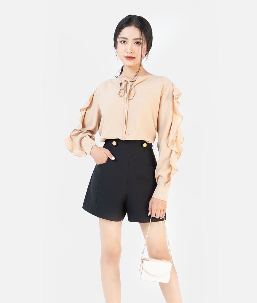 QUẦN SHORT LƯNG KẾT NÚT