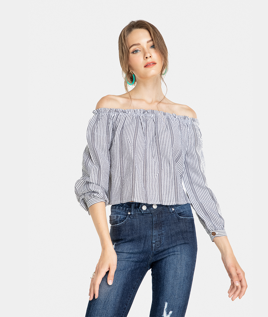 Áo bẹt vai xốp