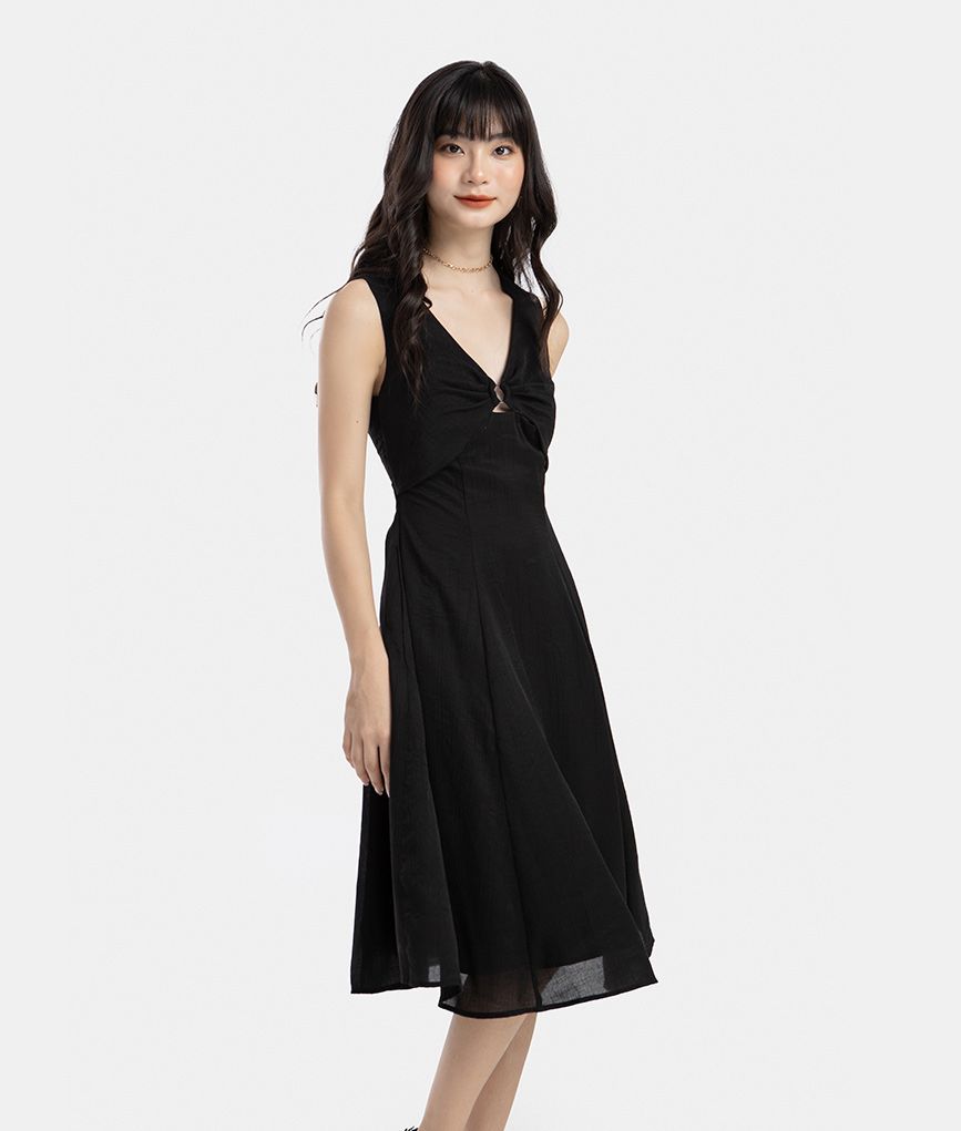 ĐẦM MIDI PHỐI KHOEN KIỂU BRA