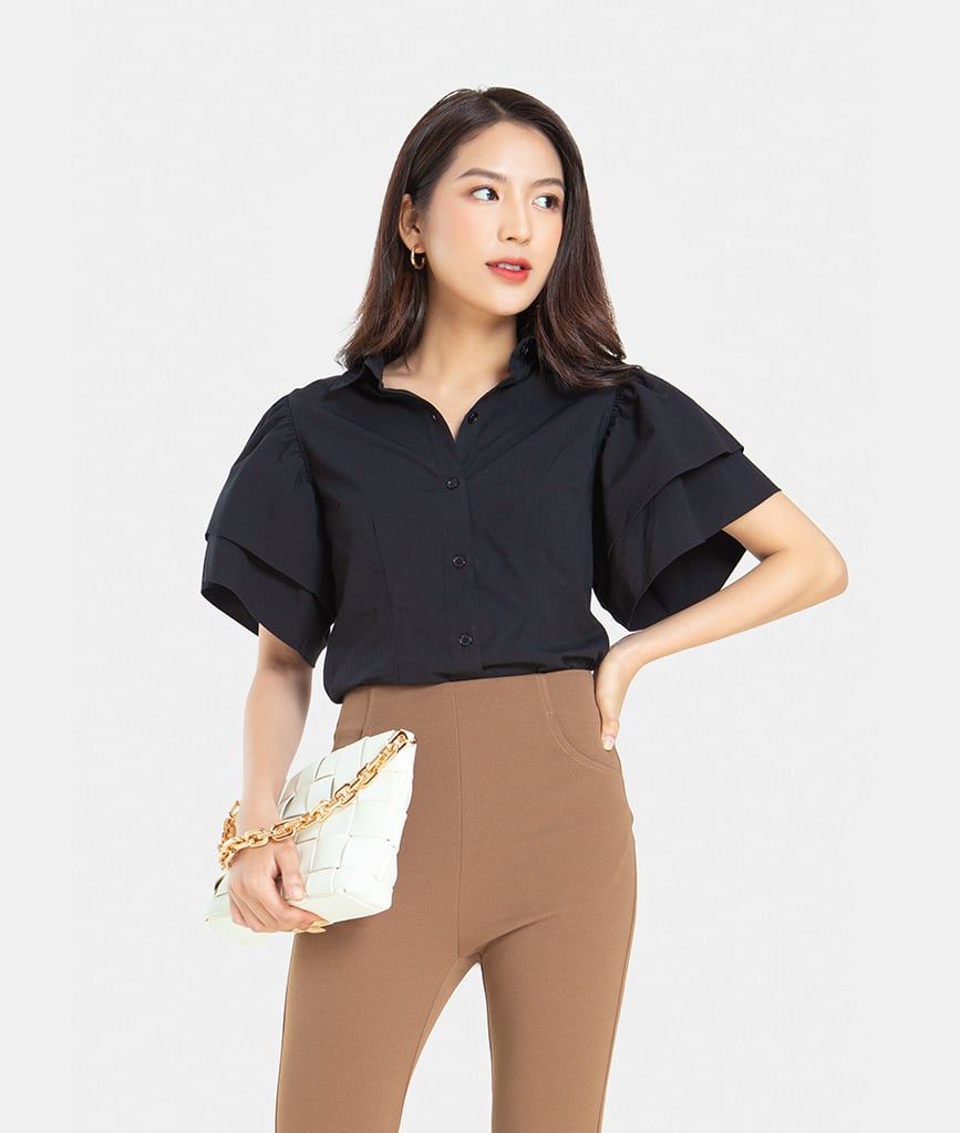 SƠMI TAY NGẮN 2 LỚP