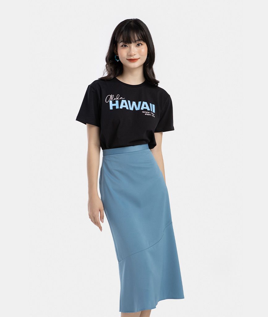 ÁO THUN FORM RỘNG IN “HAWAII”