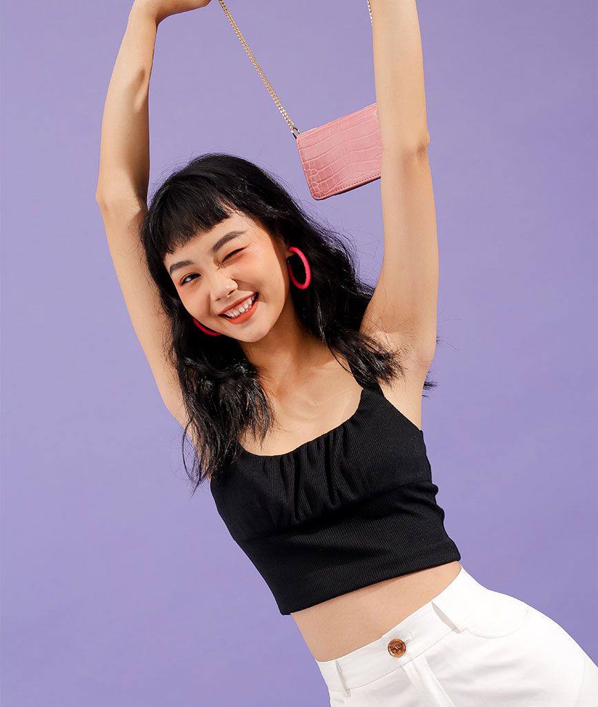 Áo 2 dây nhún ngực