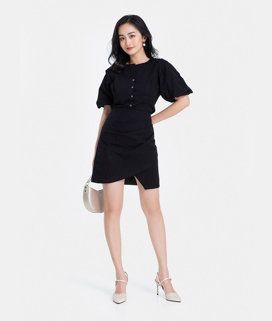 ÁO KIỂU XẾP TAY BÍ