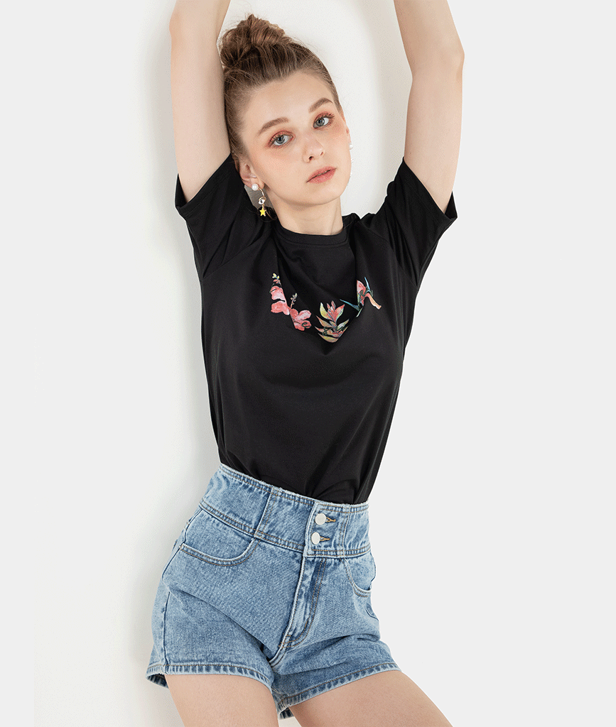 Áo thun in i love summer