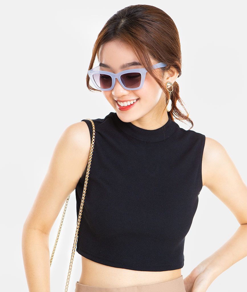 Áo thun croptop sát nách