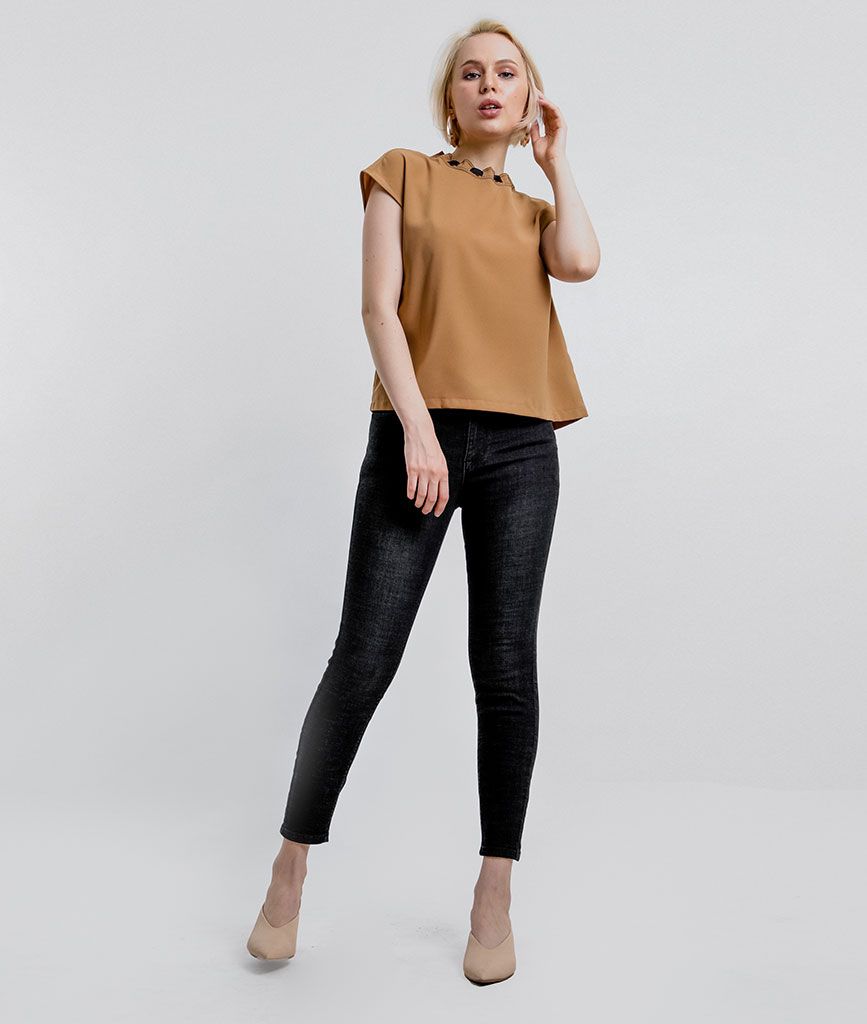 Quần kaki jean skinny