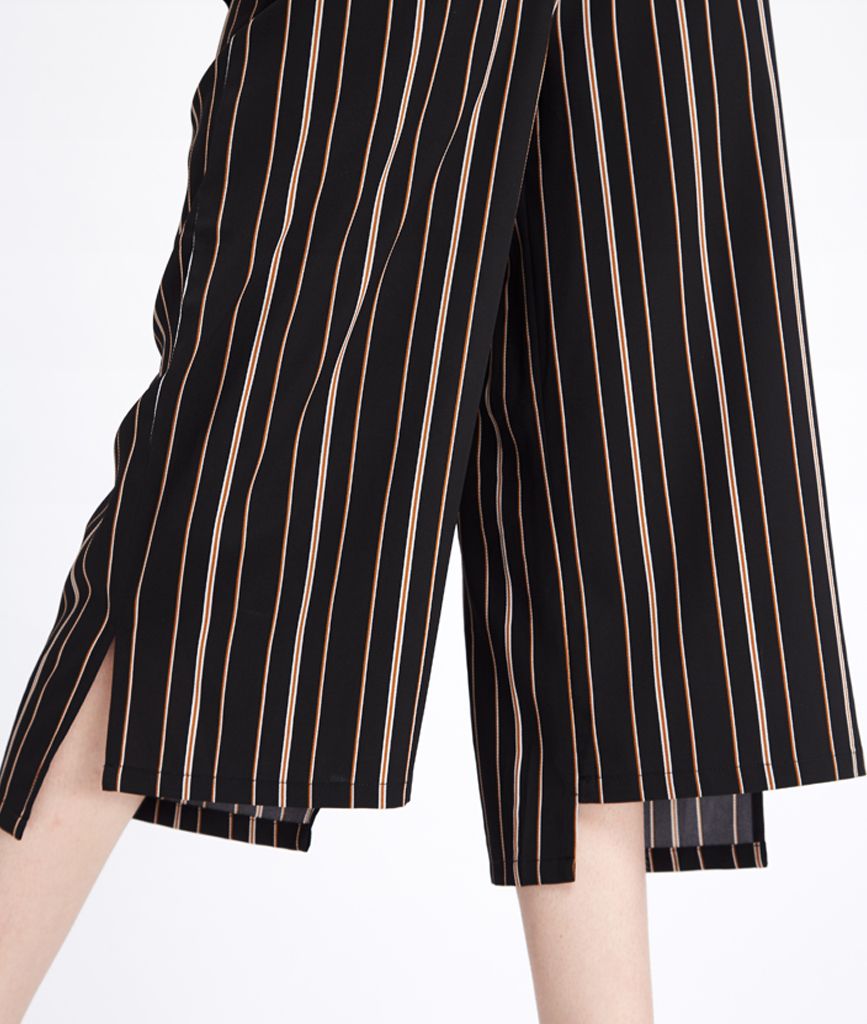 Quần Culottes Sọc