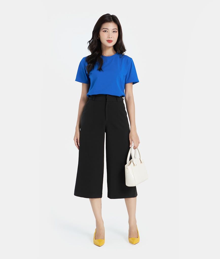 Quần culotte form rộng
