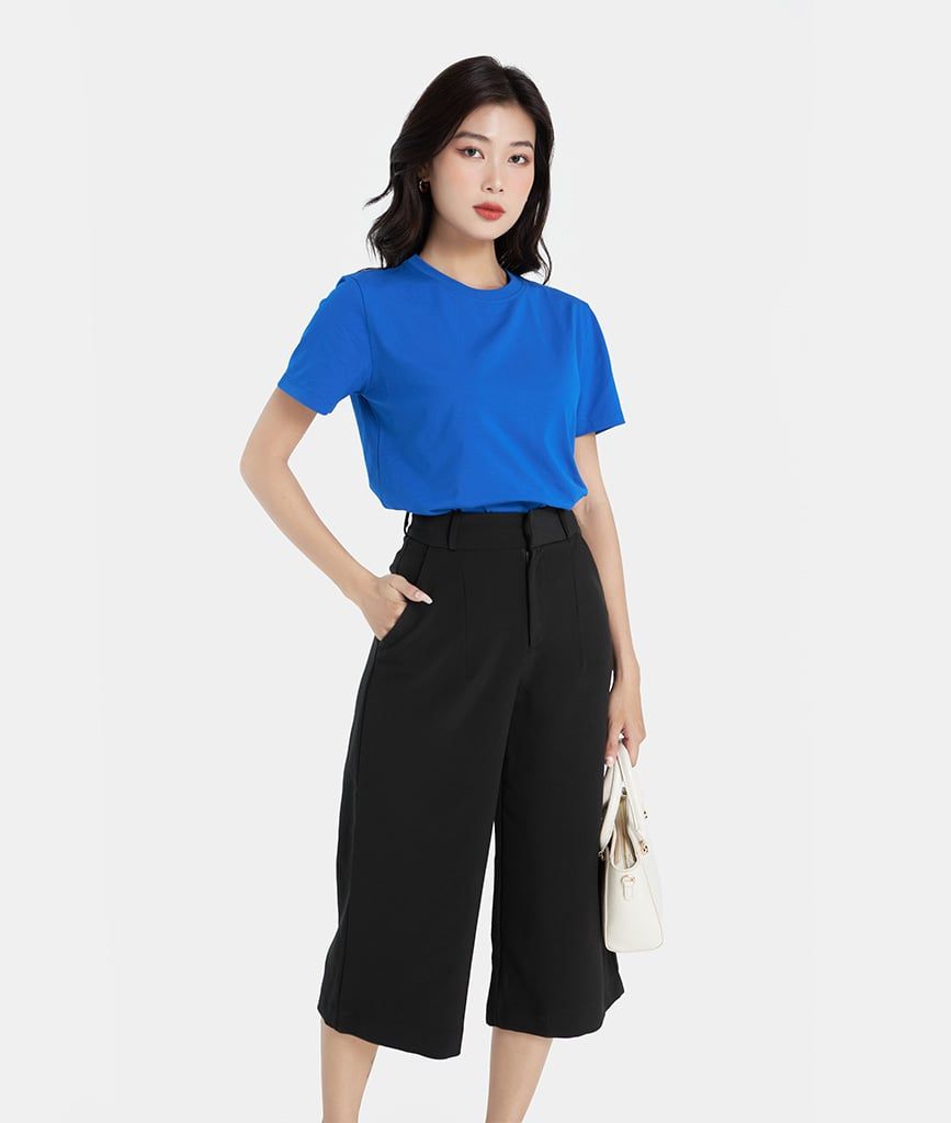 Quần culotte form rộng
