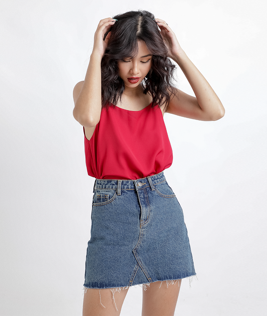 Áo tuytsi 2 dây lụa BA1812041