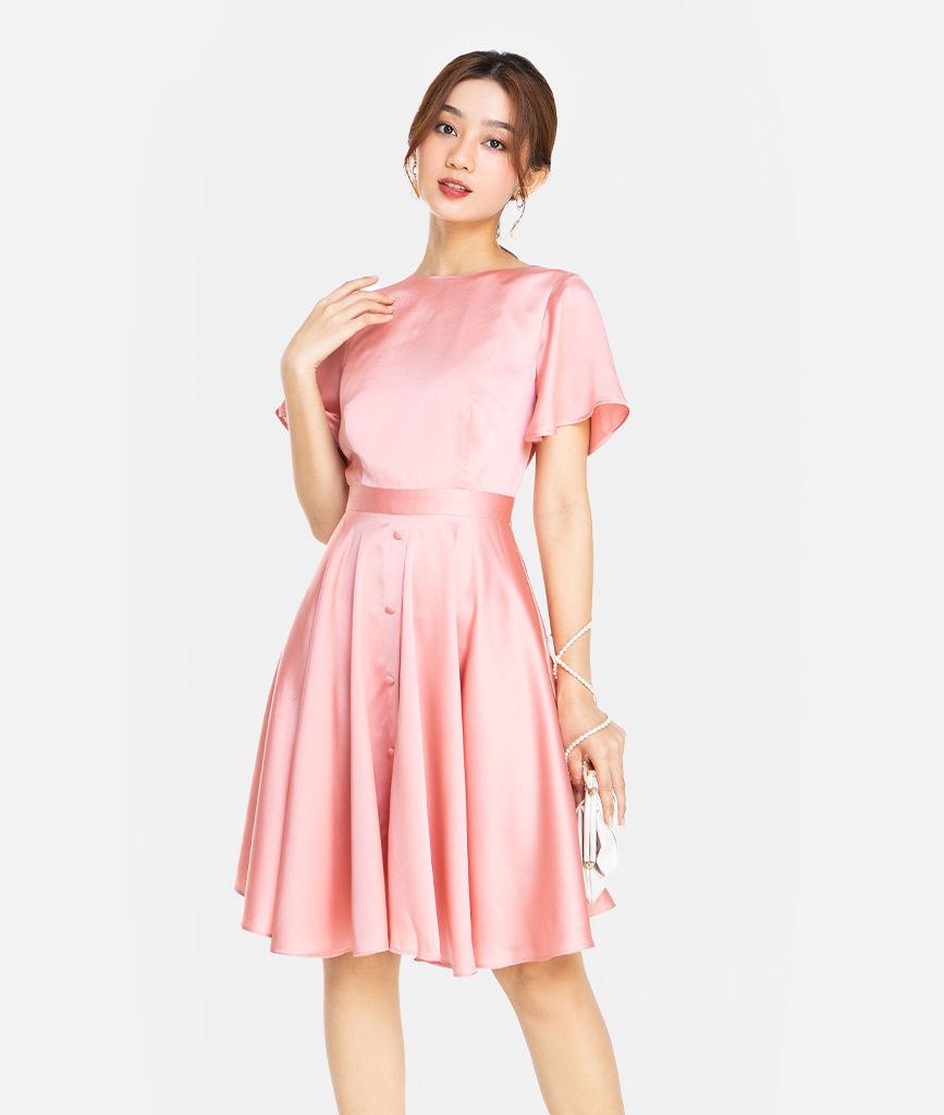 ĐẦM LỤA MIDI XOÈ