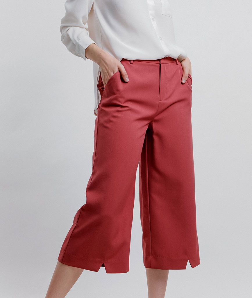 Quần culottes Thô