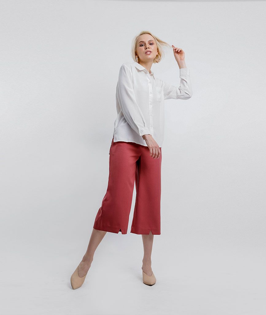 Quần culottes Thô