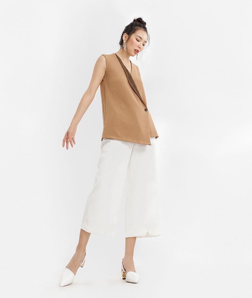 Áo kiểu vest sát nách