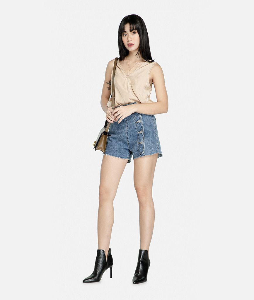 Áo sát nách tim lụa queen