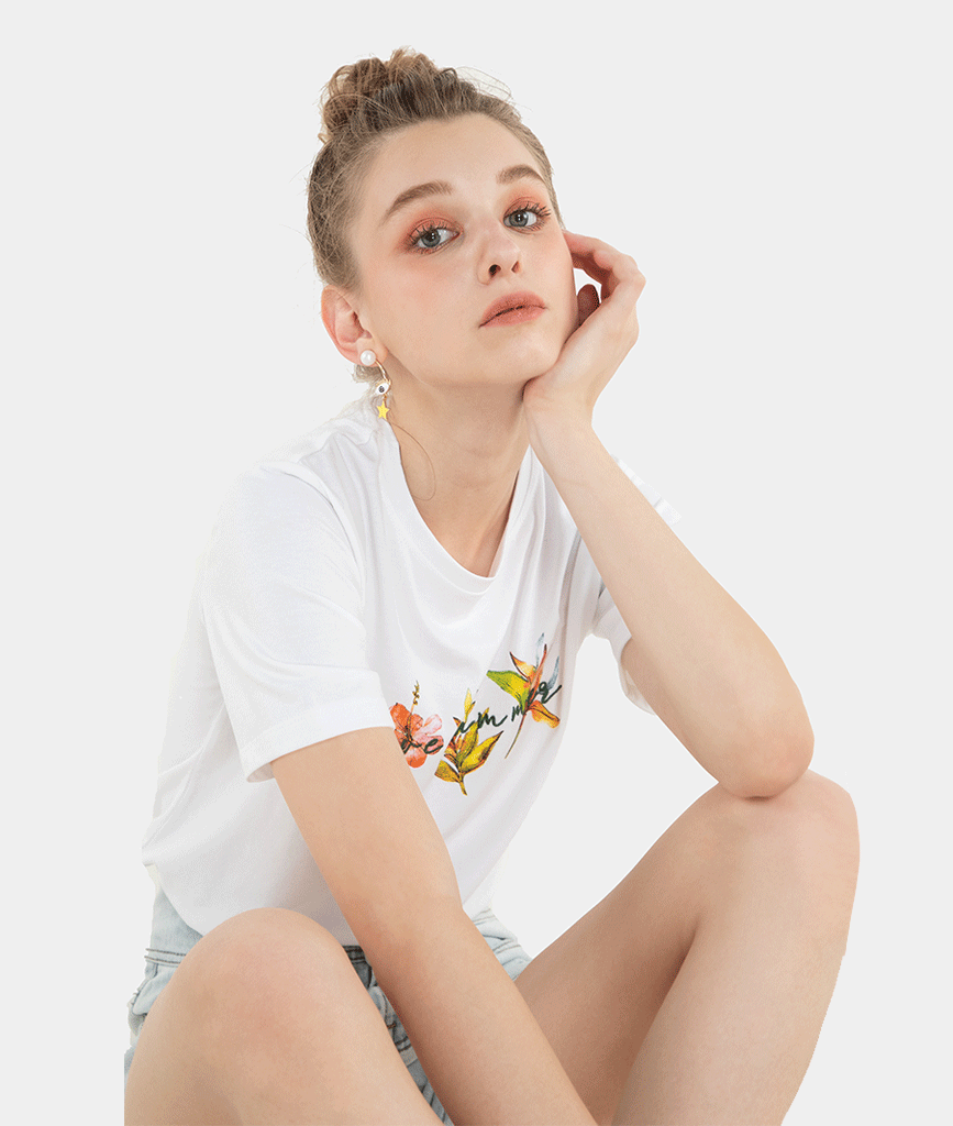 Áo thun in i love summer