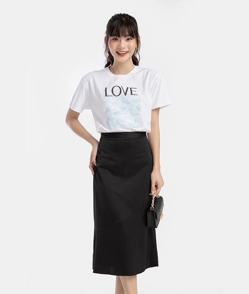 ÁO THUN FORM RỘNG IN “LOVE WATER”