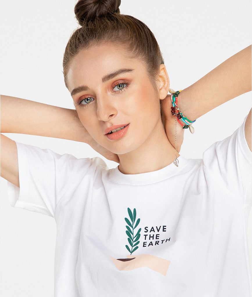 Áo thun save the earth