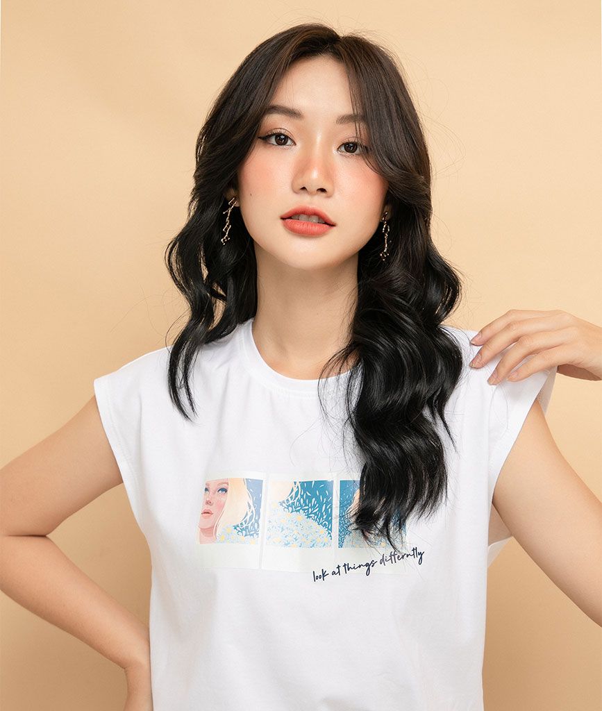 T-shirt in 3 cô gái