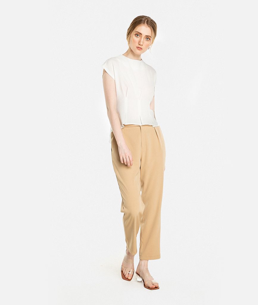 Áo xếp Ly thân trước