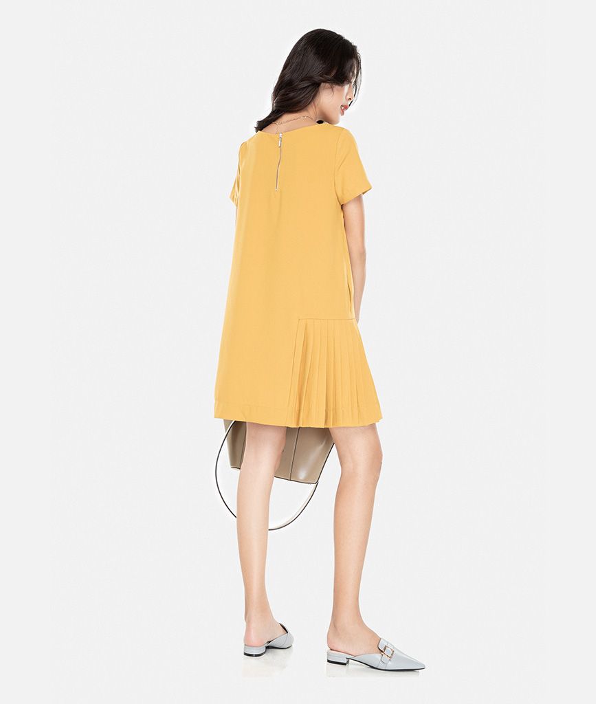Đầm suông dập ply
