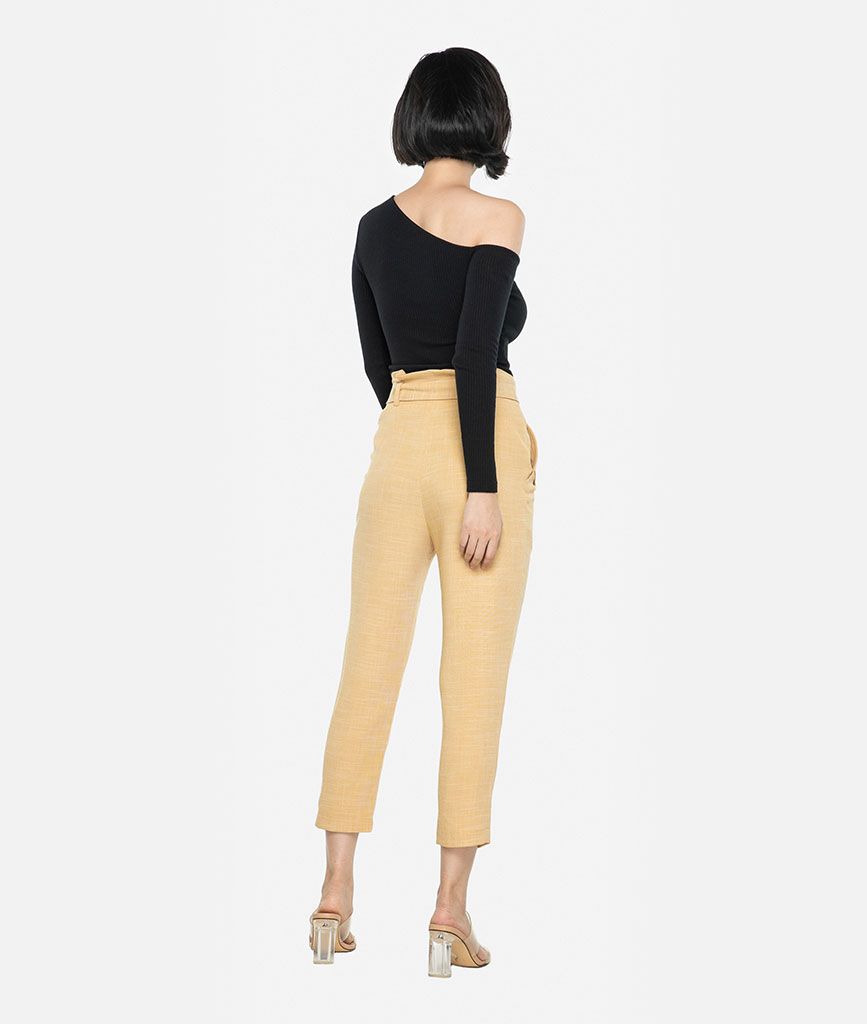 Quần baggy phối dây belt