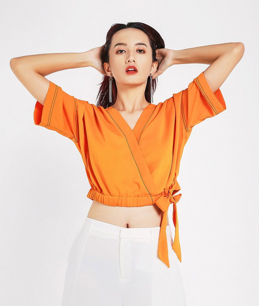 Áo kiểu tuytsi dằn chỉ