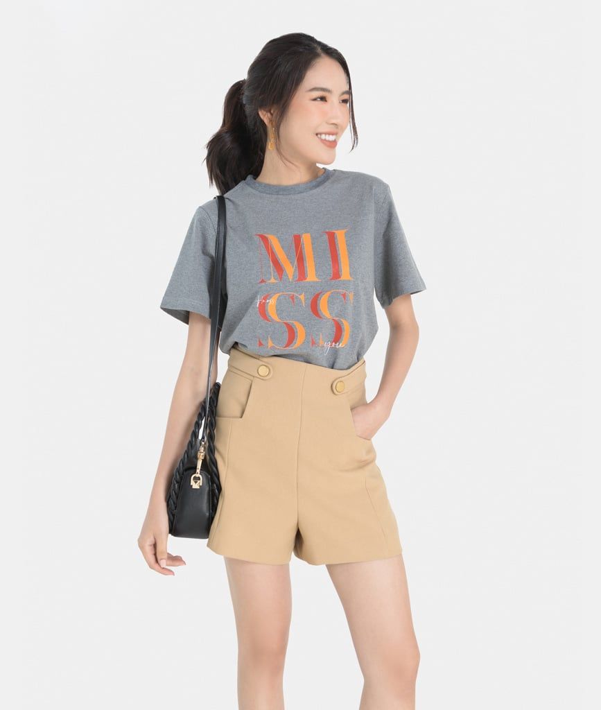 ÁO THUN FORM BOXY IN “MISS”