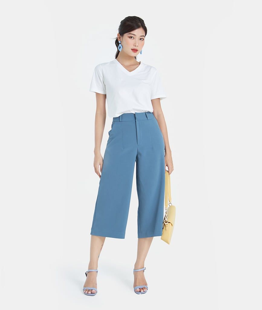 Quần culotte form rộng