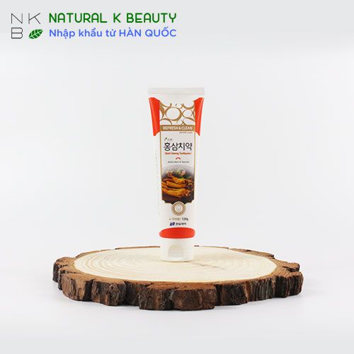 REFRESH & CLEAN RED GINSENG TOOTHPASTE - Kem đánh răng Hồng Sâm (Best Seller)