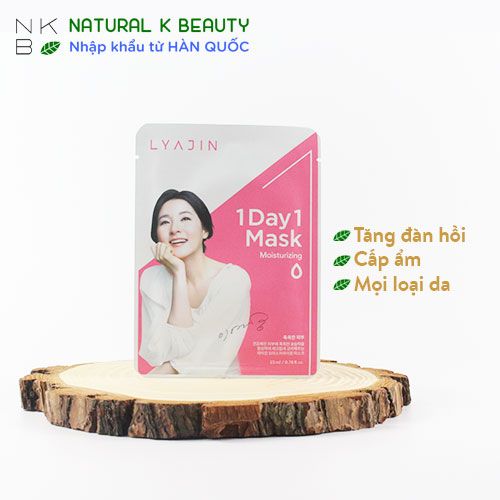 LYAJIN 1 DAY 1 MOISTURIZING MASK- Mặt NẠ lLyajin 1 ngày 1 dưỡng ẩm